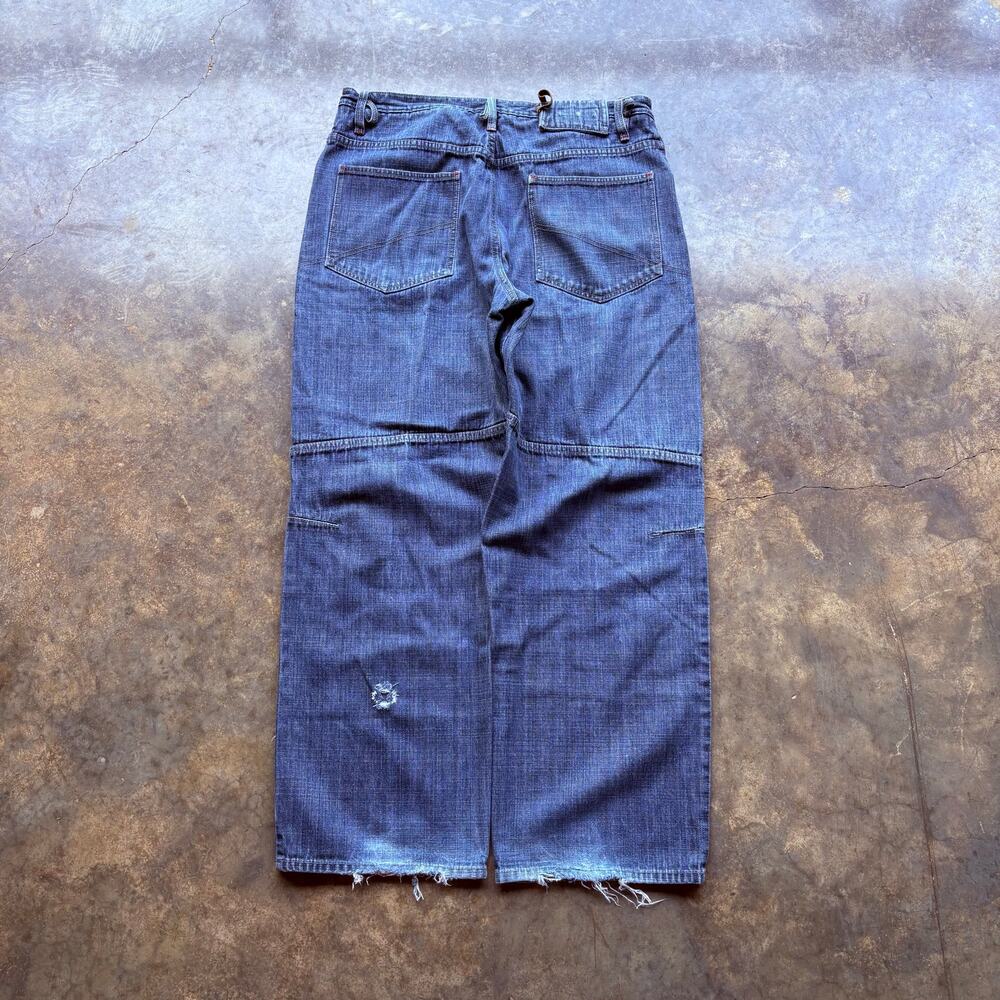 Crazy Vintage Baggy‎ Y2K PHAT FARM Skater Jeans